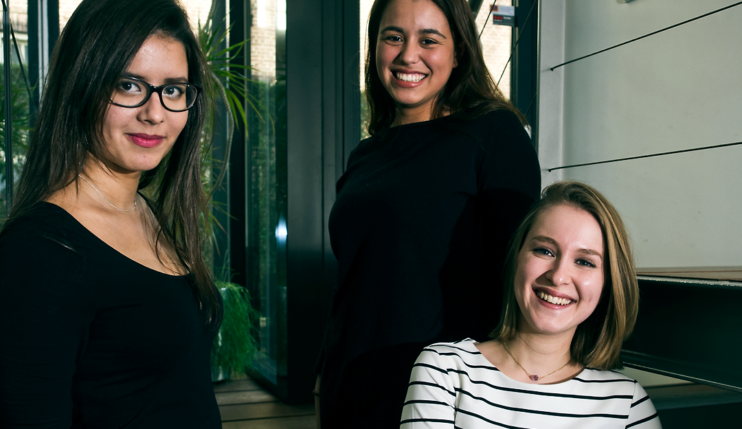 Fonkelnieuwe stagiaires bij puur!fct: meet Dewi, Lorenza en Marthe